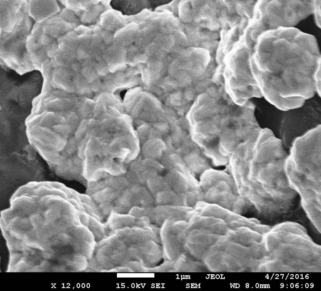 Фото частицы нано и микрозолота восстановленные из раствора с золотом на сорбенте.JPG