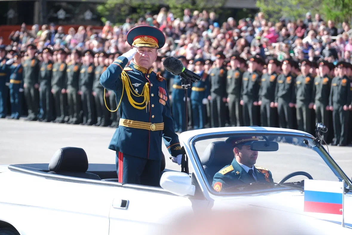 Парад Победы в Перми. Фото: администрация губернатора Пермского края 