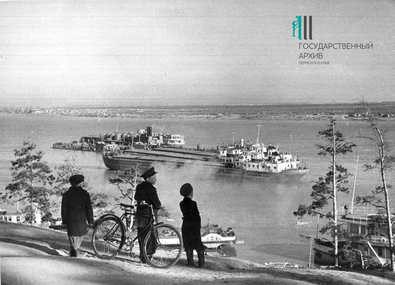 На берегу Камы в Нижней Курье