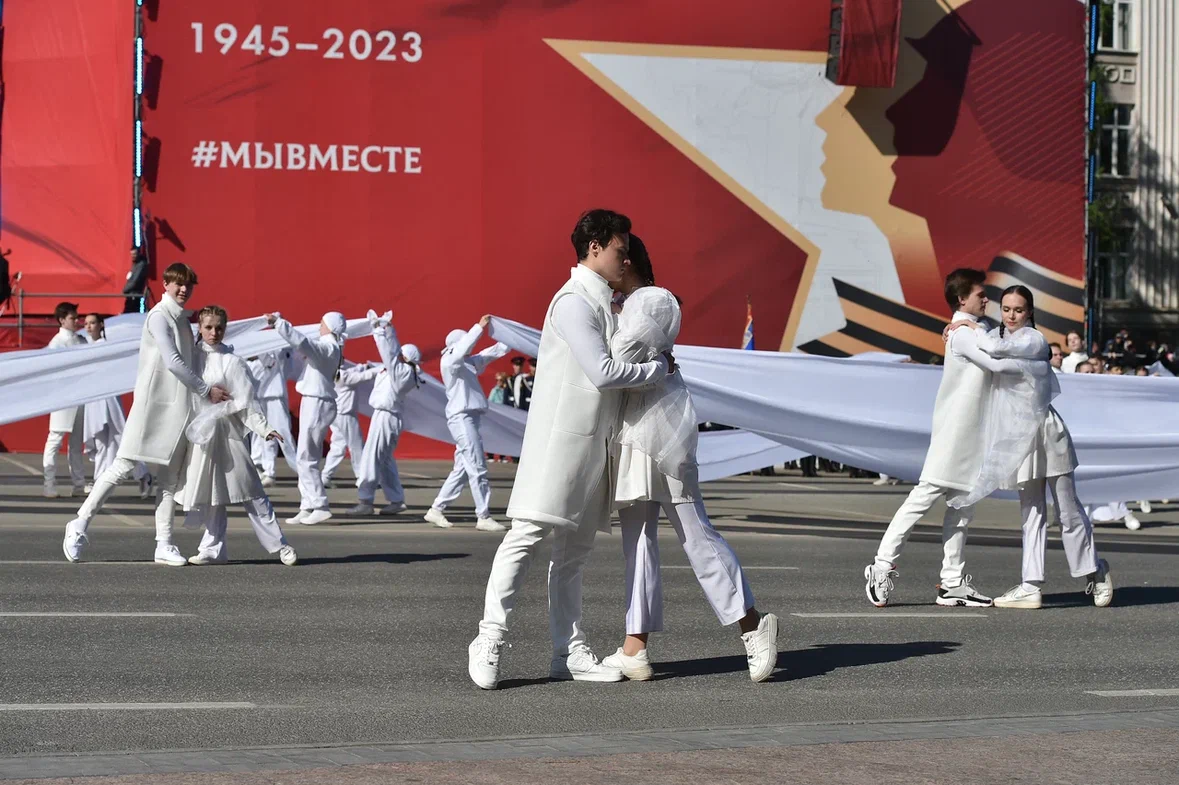 Парад Победы в Перми. Фото: администрация губернатора Пермского края 