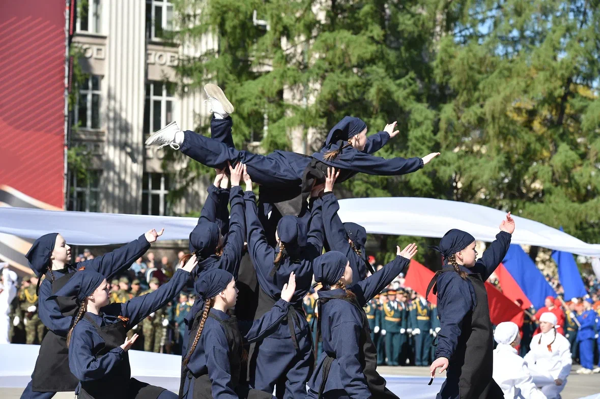 Парад Победы в Перми. Фото: администрация губернатора Пермского края 