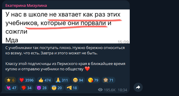 Фото: Екатерина Мизулина / ТГ