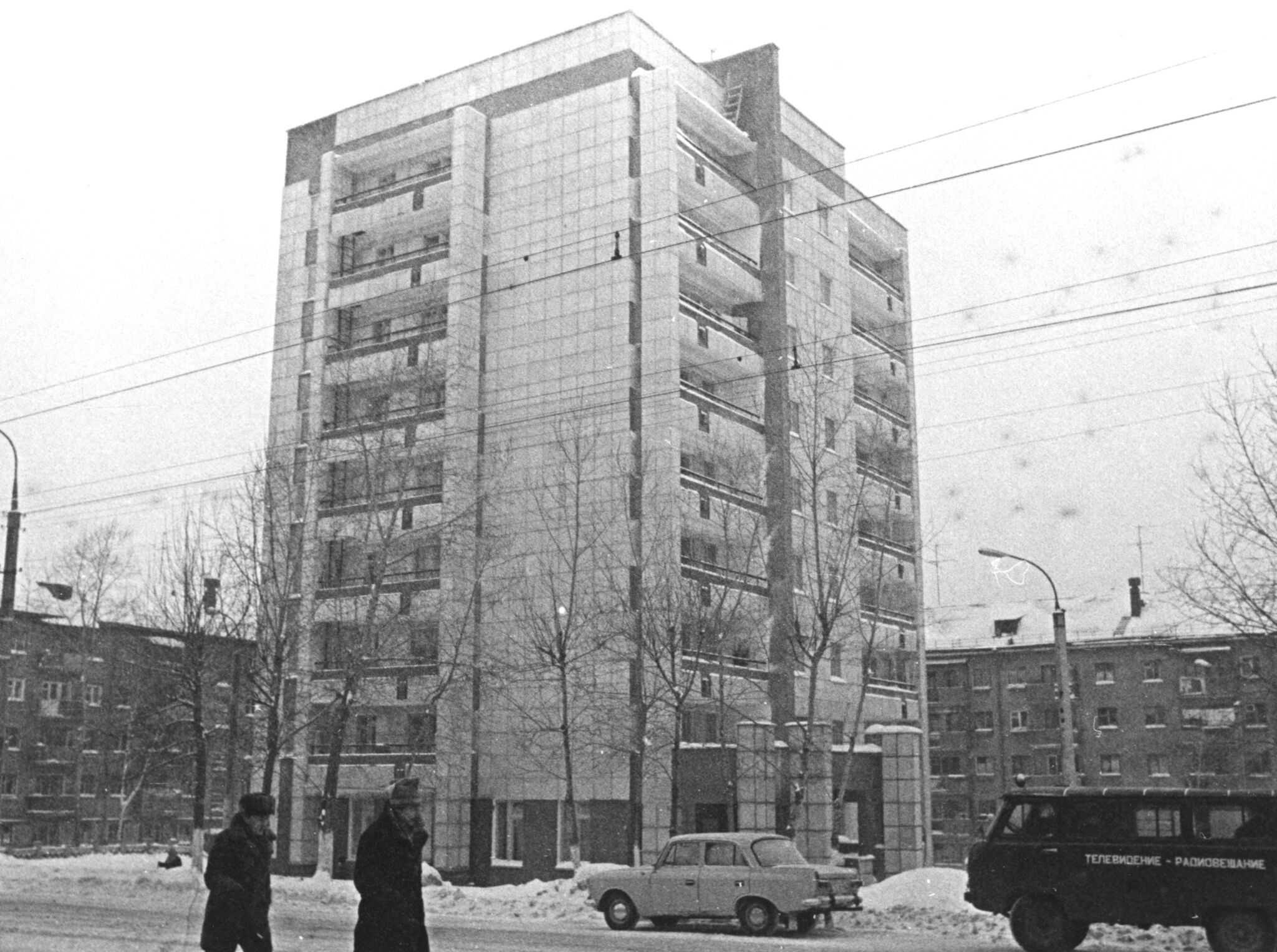 9-этажный дом, 1988 год. Фото предоставлено Государственным архивом Пермского края