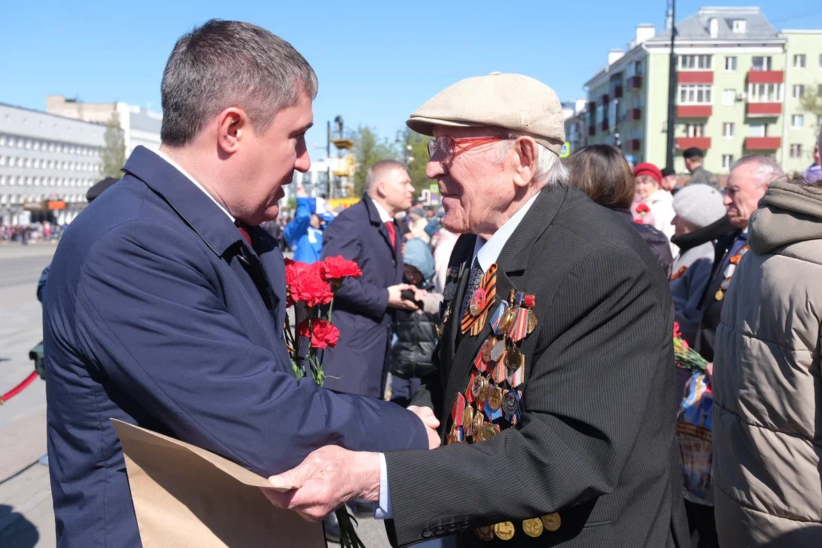 Парад Победы в Перми. Фото: администрация губернатора Пермского края 