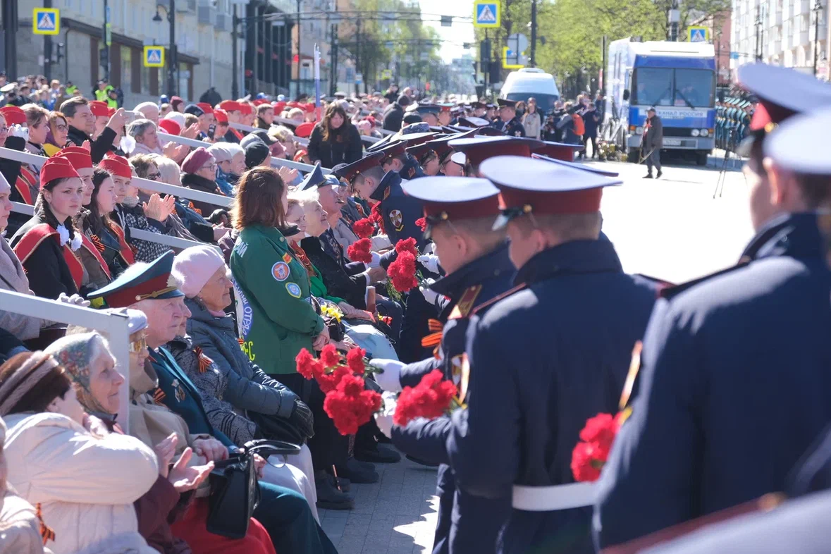 Парад Победы в Перми. Фото: администрация губернатора Пермского края 