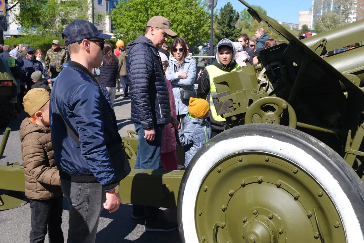 Парад Победы в Перми. Фото: администрация губернатора Пермского края 