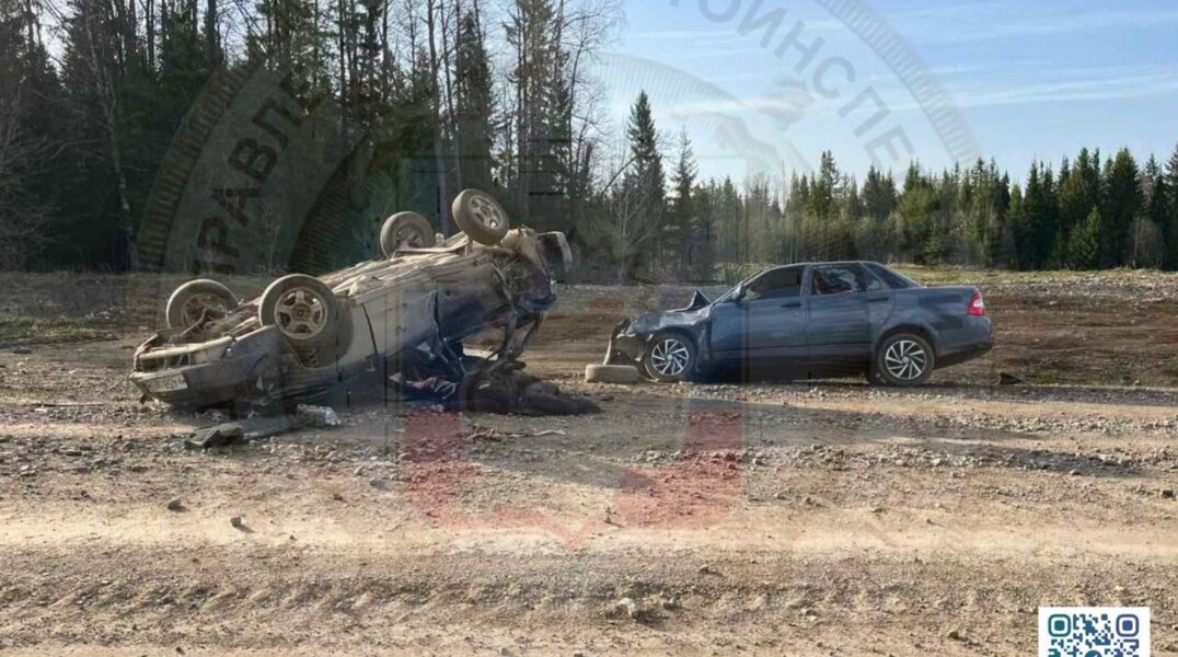 В Прикамье молодой лихач перевернулся на машине и убил пассажирку