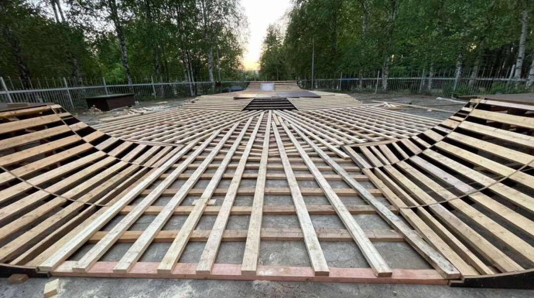 В Лысьве началось строительство экстрим-парка