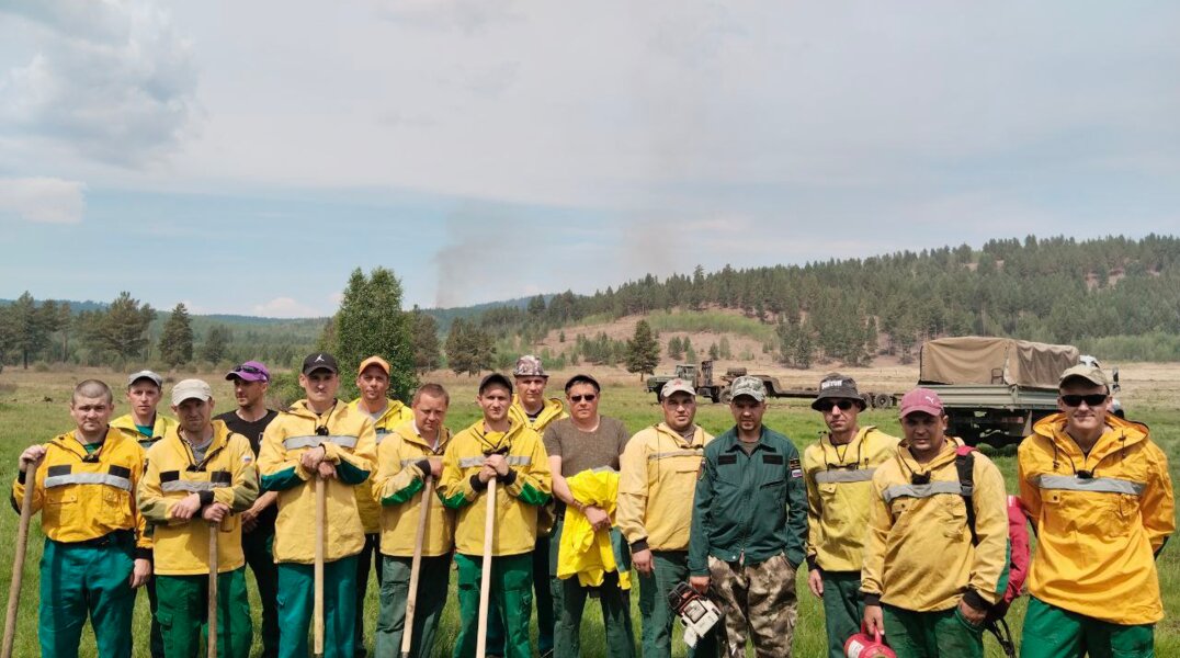 Лесные десантники Прикамья уехали помогать тушить пожары в Бурятии