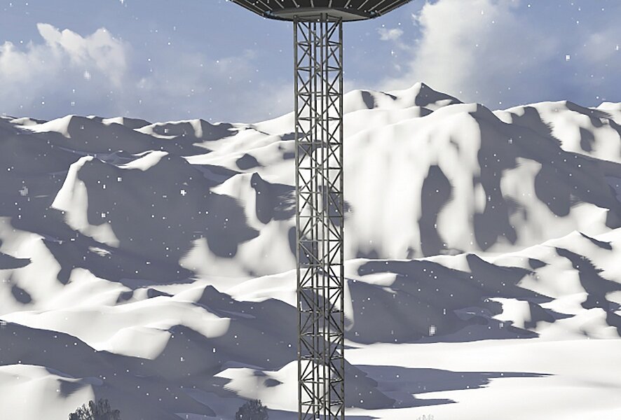 На курорте «Губаха» в мае откроется уникальная для России смотровая башня