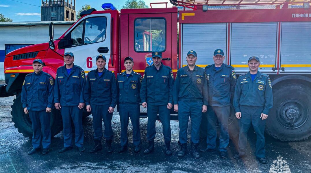 В Закамске спасли десятерых жителей при ночном пожаре в многоэтажке