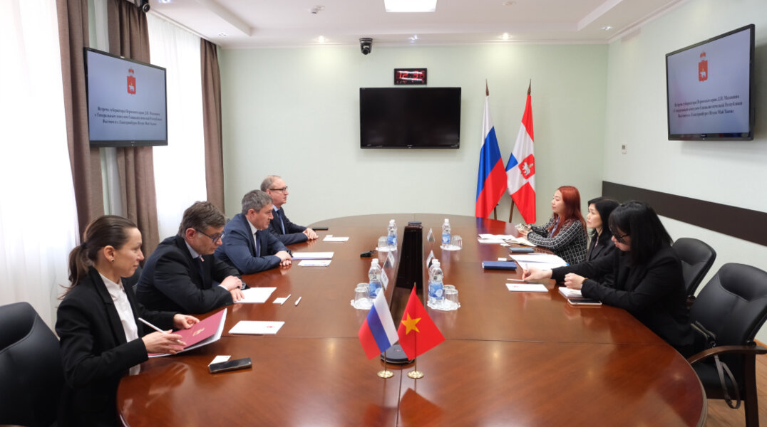 Губернатор Прикамья встретился с генеральным консулом Вьетнама в Екатеринбурге