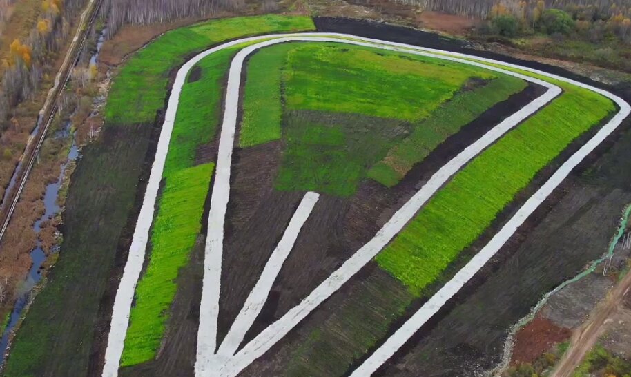 В Березниках завершили рекультивацию огромной свалки