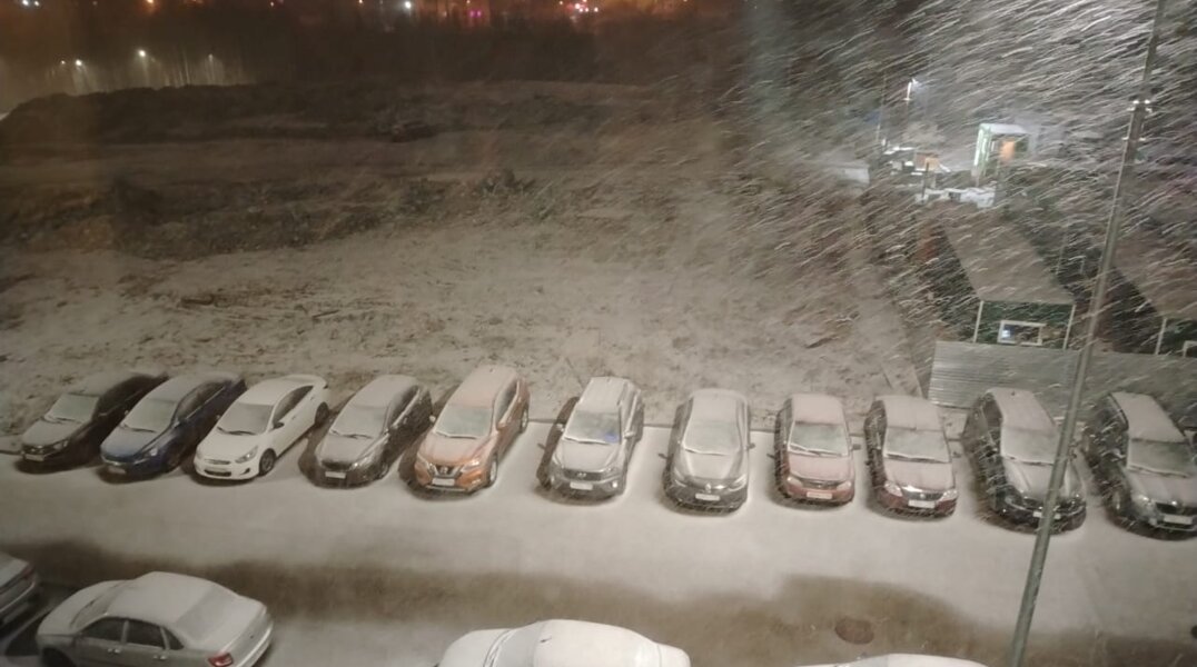 В конце апреля в Пермском крае выпал снег