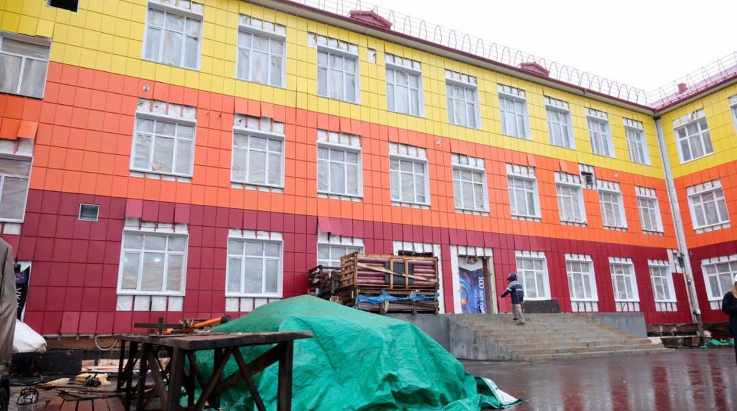 Школу в городе Верещагино Пермского края сдадут в феврале 2024 года