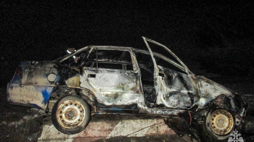 Пермяка из горящего автомобиля спас проезжающий мимо водитель