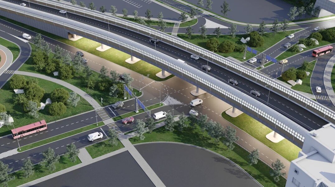 Пермяков предупредили о запуске движения по новой развязке по улице Строителей. Карта