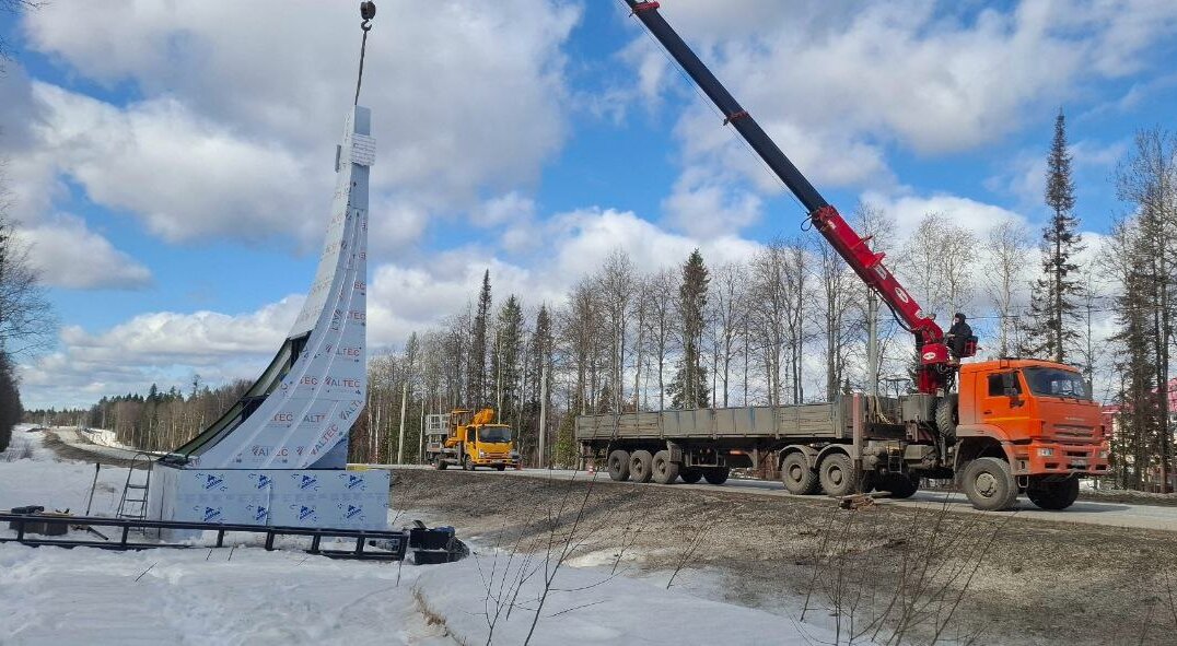 В микрорайоне Перми установят приветственную стелу в виде следа взлетающей ракеты