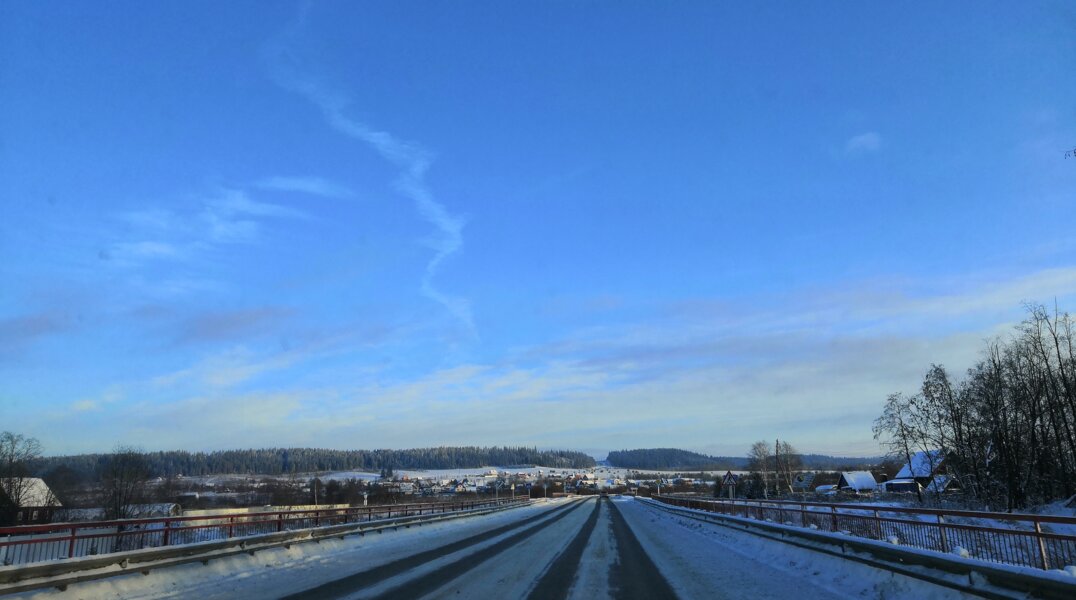 На трассе Большая Соснова – Частые закончили ремонт всех проблемных участков