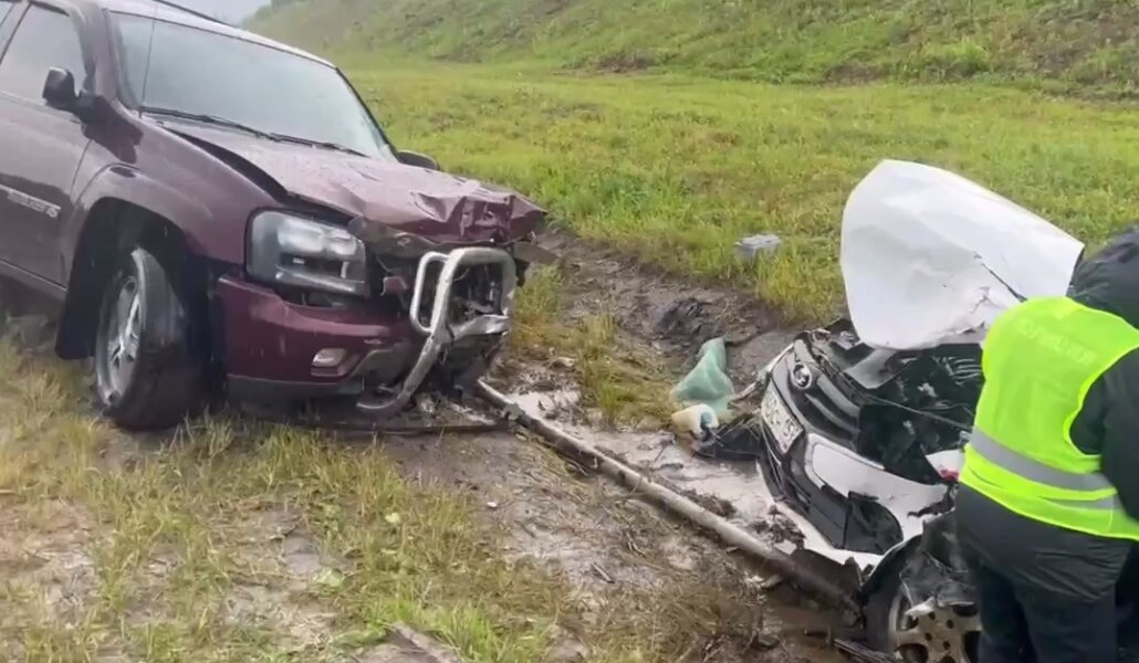 В Добрянском округе Прикамья из-за столкновения с иномаркой погиб водитель Лады Гранты