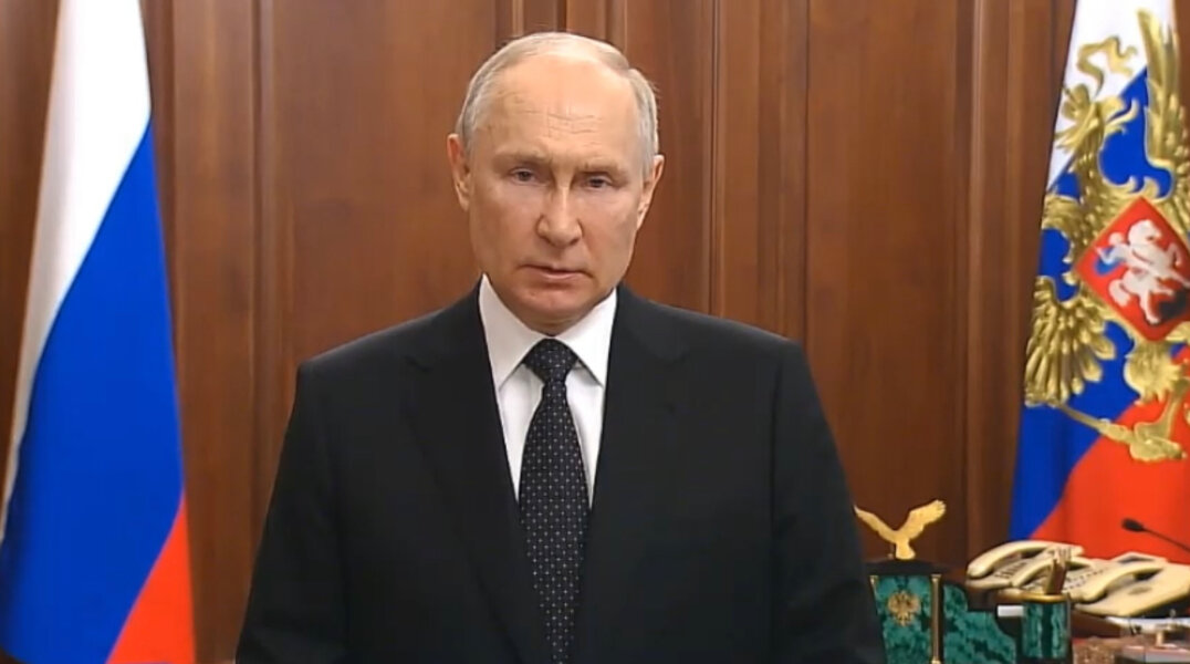 Владимир Путин выступил с обращением 24 июня