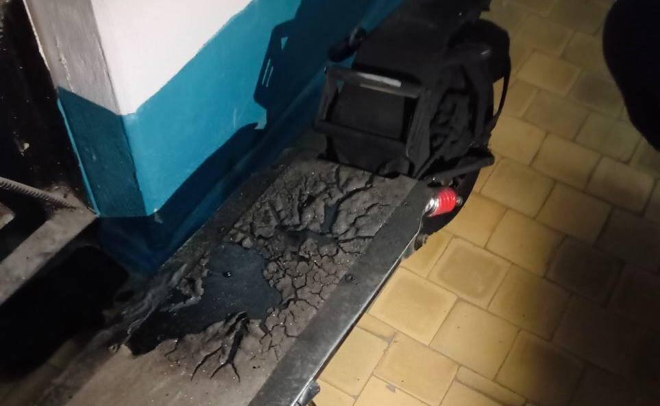 Пермяк чуть не погиб из-за загоревшегося электросамоката