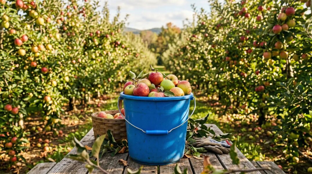 Пермяк жестоко избил жену ведром с яблоками