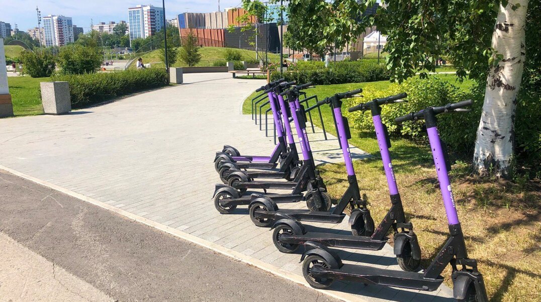 В Перми открылась бесплатная школа вождения электросамокатов
