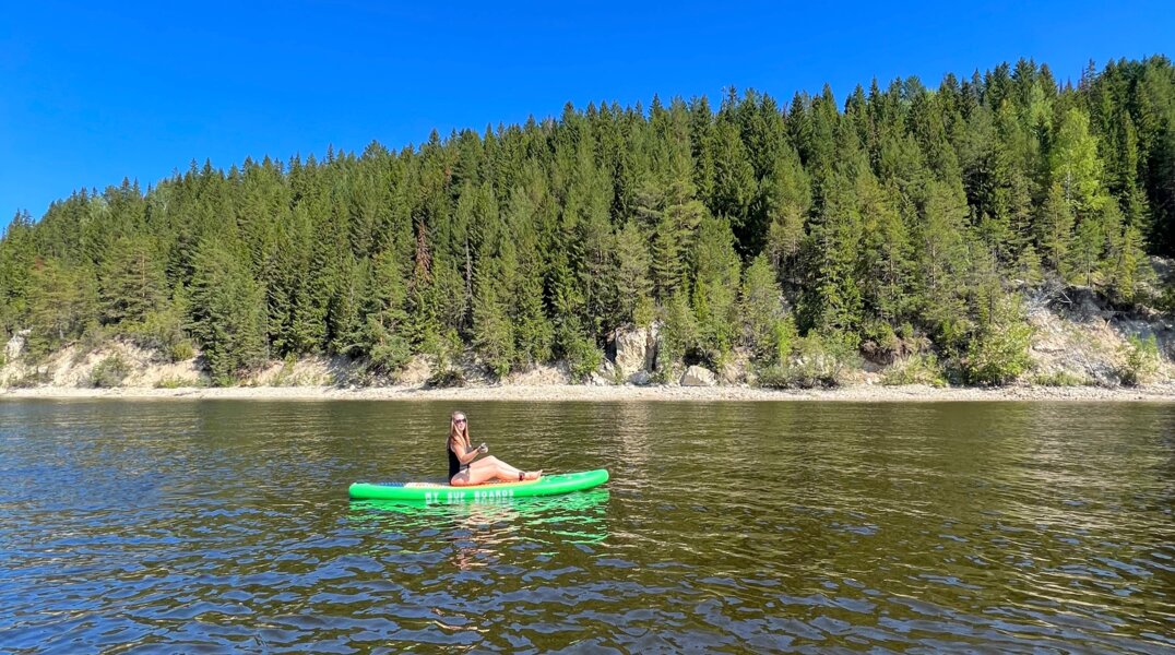 Покоряем реки на сапах. Где в Перми отправиться на сап-прогулку