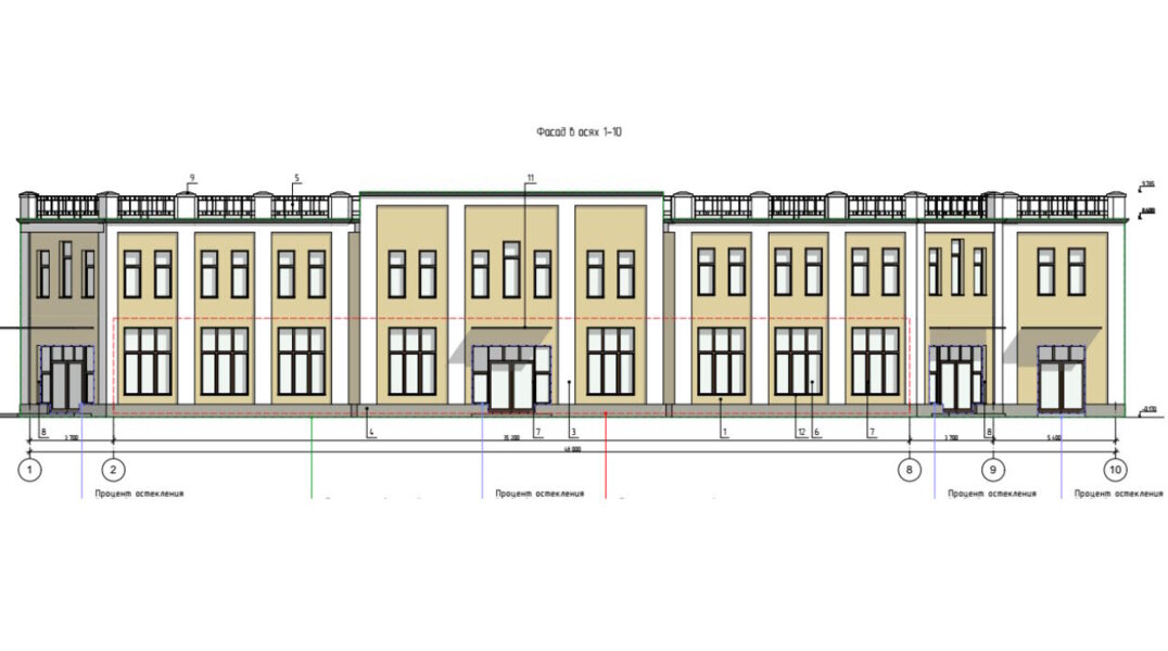 В Мотовилихинском районе Перми хотят построить магазин в стиле второй половины XIX века