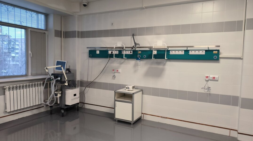 В Перми провели капитальный ремонт отделения реанимации клинической больницы №4