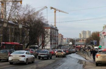 В Перми вокруг площади Гайдара возникли огромные пробки