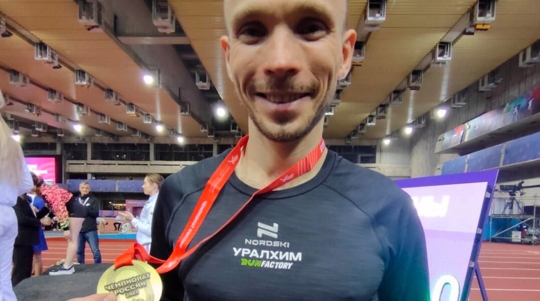 Пермяк Владимир Никитин завоевал титул чемпиона России по легкой атлетике