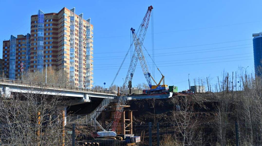 В Перми готовность второго моста через Егошиху достигла 35 процентов