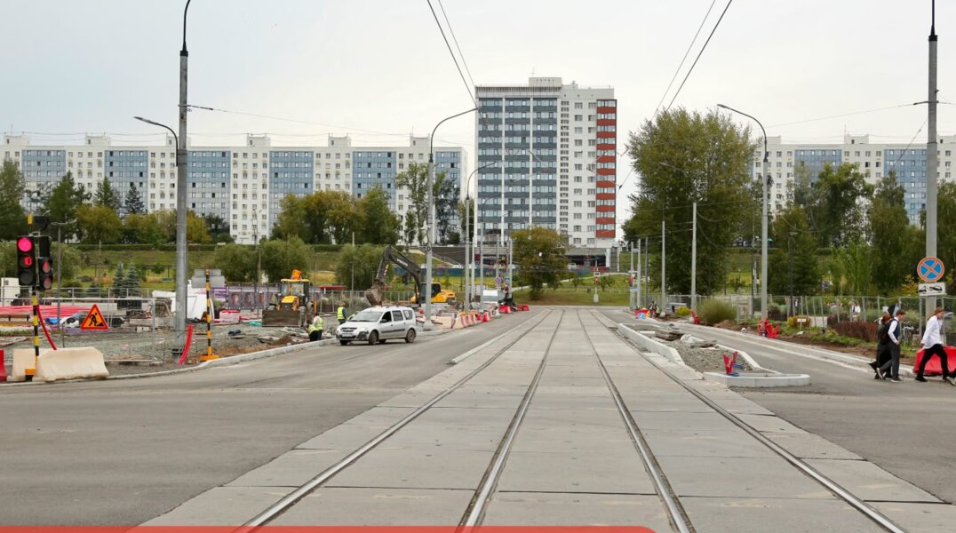 В Перми завершили ремонт дороги на участке улицы Борчанинова между Ленина и Петропавловской
