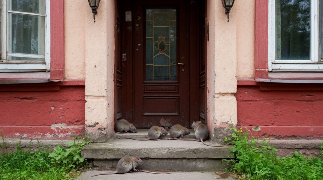 В Перми крысы атаковали многоквартирный дом на Екатерининской
