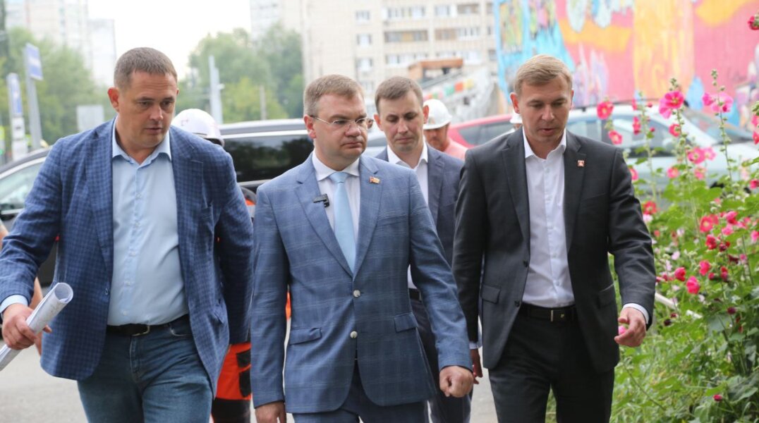 Глава Перми провел инспекцию объектов тепловых систем в Ленинском районе