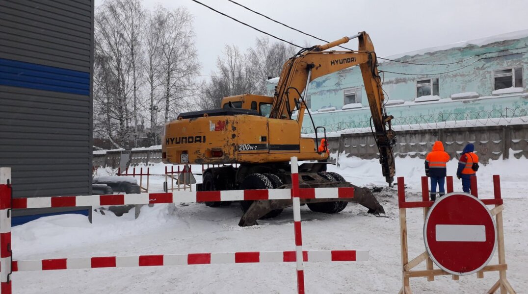 Низкая температура воздуха может стать причиной утечки на водопроводных сетях