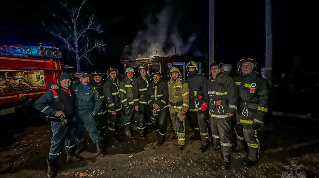 Пермские спасатели вернулись из Курганской области