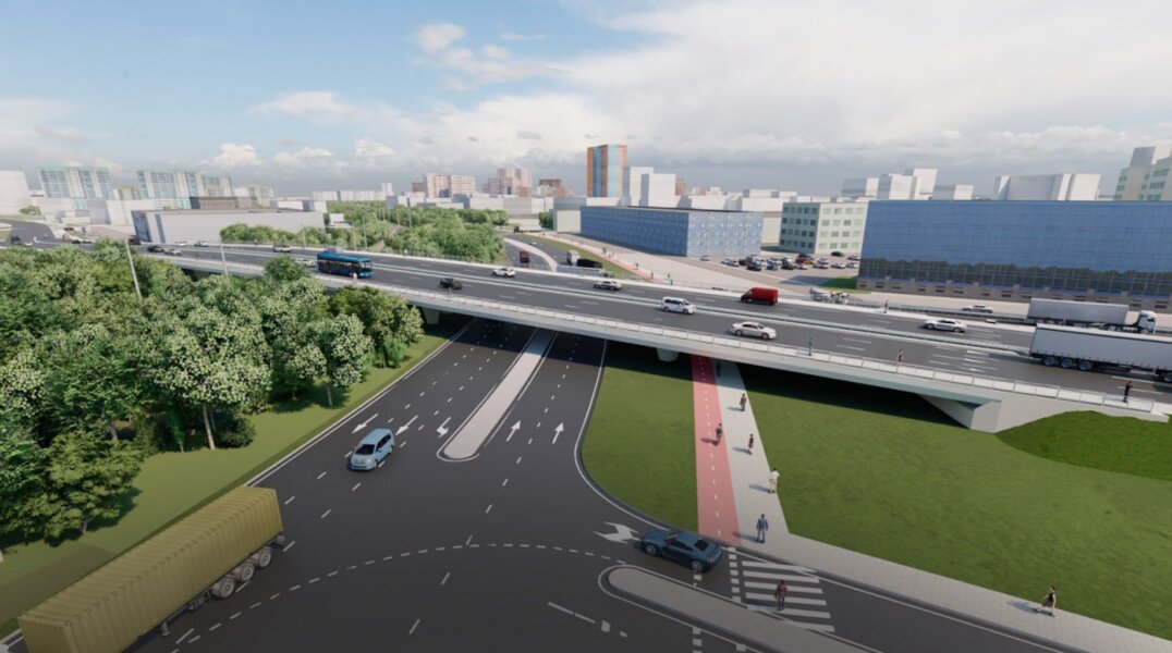 В Перми начался подготовительный этап реконструкции путепровода на шоссе Космонавтов