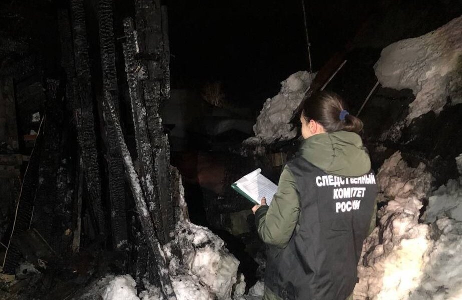 В новогодние каникулы в Перми после тушения пожара обнаружили останки двух убитых мужчин
