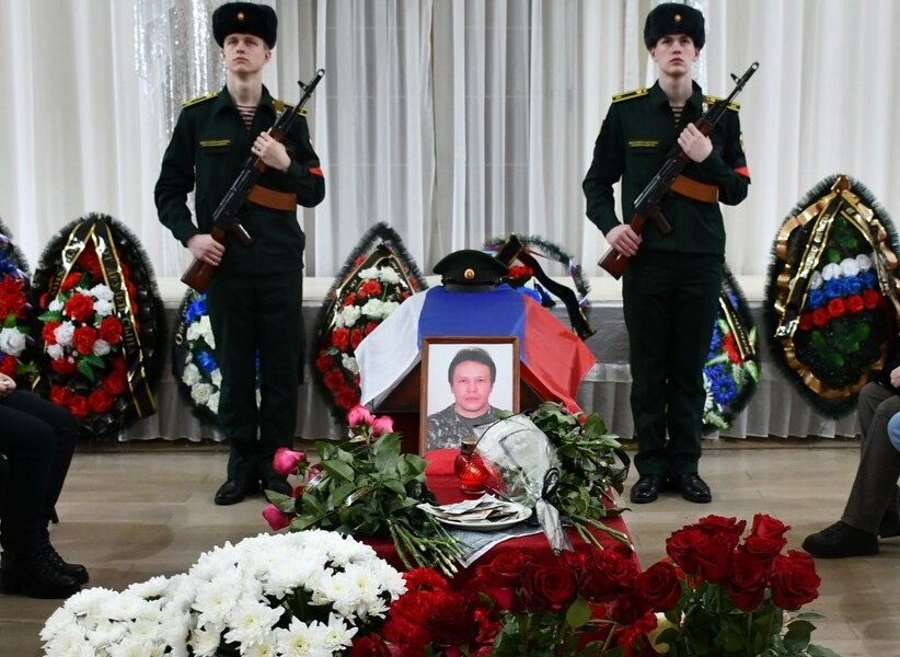 В Прикамье простились с бывшим сотрудником милиции и бойцом СВО