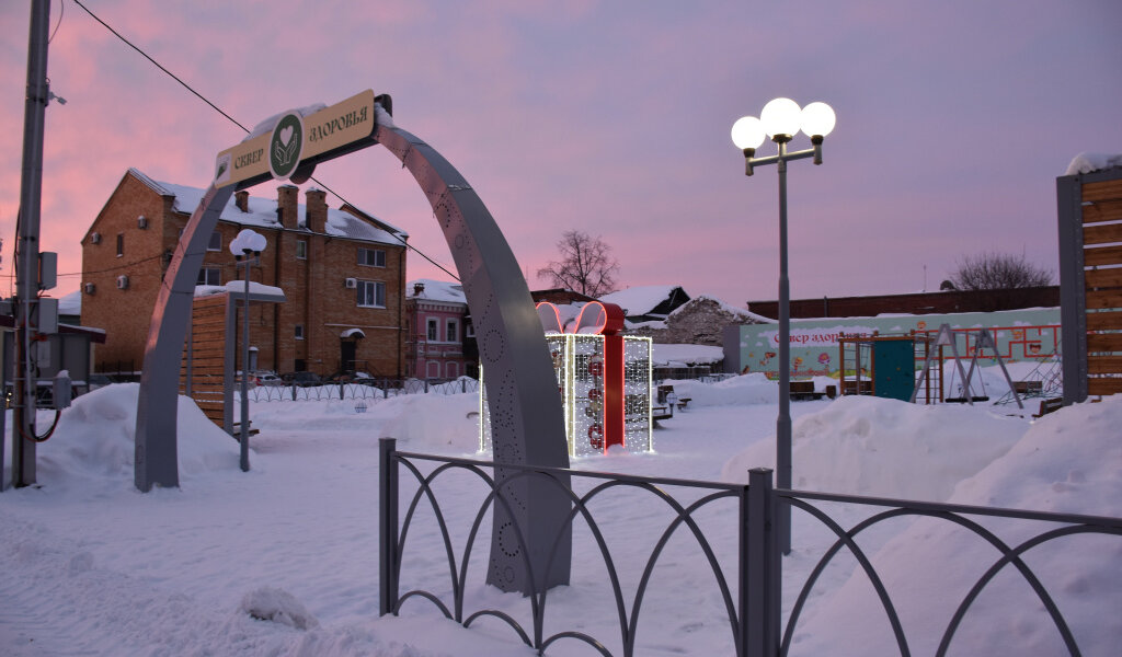 В Кунгурском округе благоустроено 20 общественных пространств