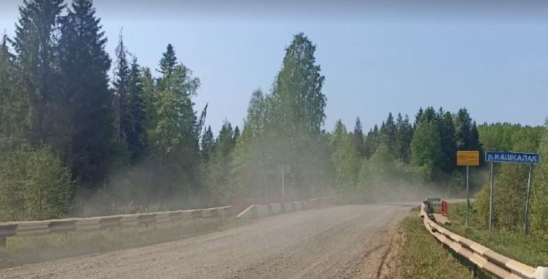 На автодороге «Барда – Ятыш – Кукуштан – Чайковский» стартовал капремонт моста