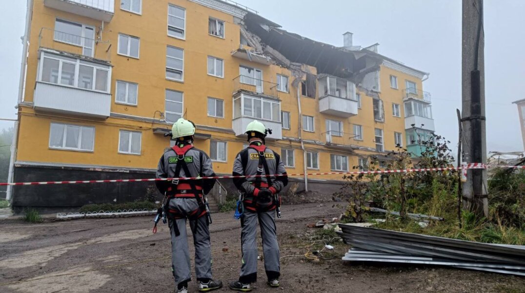 Жильцам полуразрушенного дома в Кизеле вскоре разрешат забрать необходимые вещи