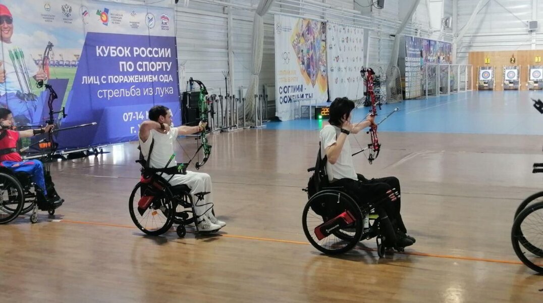 Спортсмены-колясочники из Прикамья впервые заняли призовые места на Кубке России по стрельбе из лука