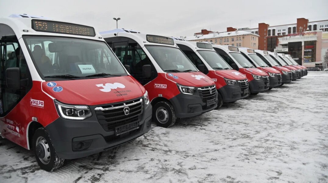 В территории Прикамья отправились первые новые автобусы