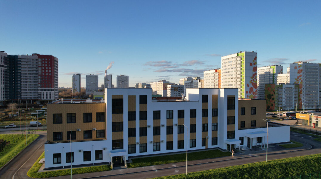 В Пермском округе построили новую поликлинику