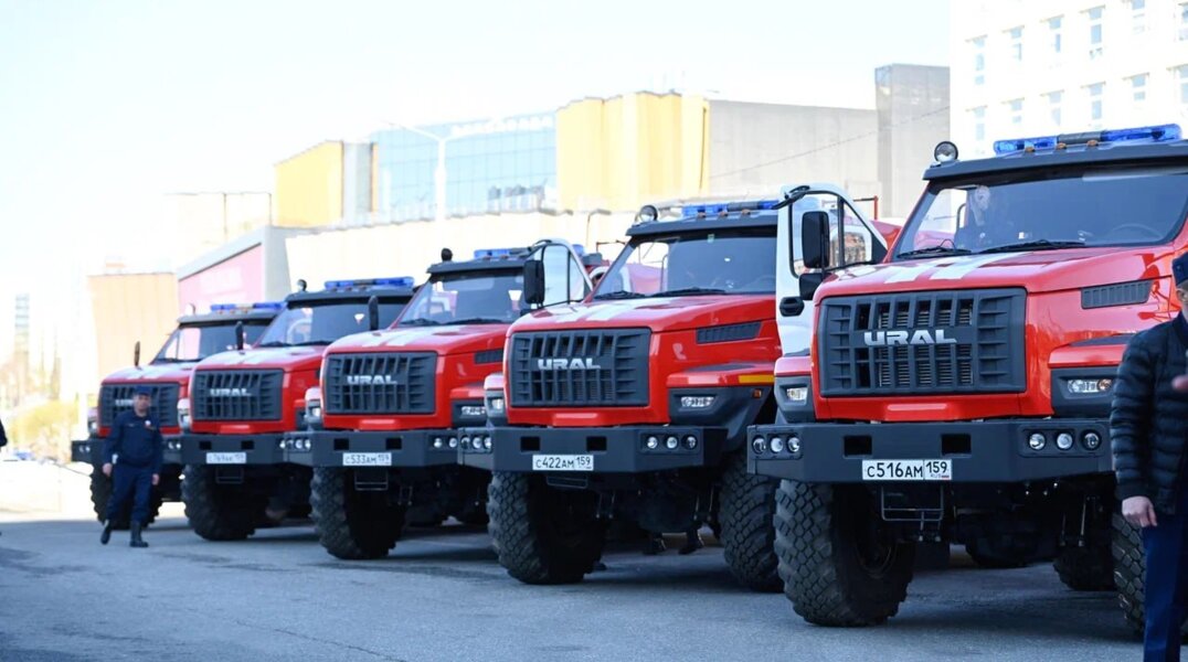 В Прикамье поступила партия современной противопожарной техники