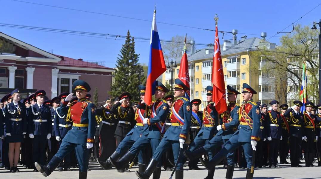 В Перми определили победителя 12-го Смотра строя - Парада памяти